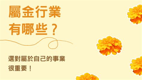 金命人職業|選對屬於自己的事業很重要！屬金行業有哪些？【五行…